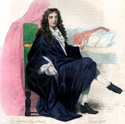 Portrait de Jean Baptiste Lully (1632-1687) - French School